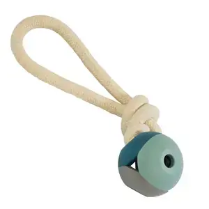 Premium Nobby Pet Gummiboll för hund med kastlina