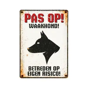 Erbjudande Red Horse Panel med varningsskyltar