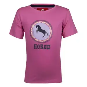 Red Horse T-shirt med tryck för barn SS23 Utförsäljning