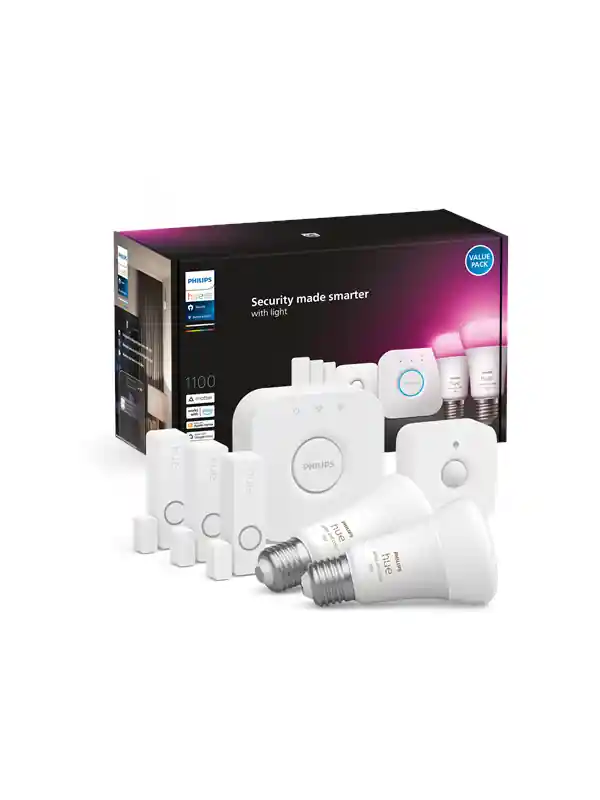 Philips Hue Secure Sensor WCA E27 Startpaket Begränsat antal
