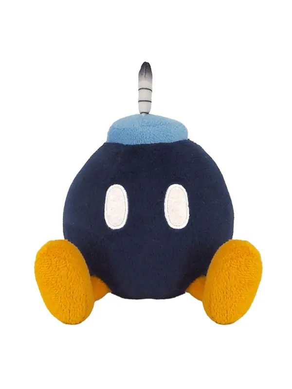 Super Mario Plush - Bob-omb 13 cm I lager