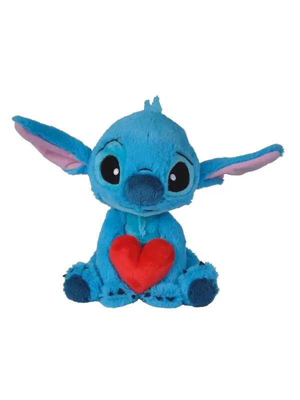 Stitch Hjärta Plush 25cm Premium