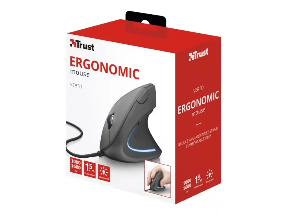 Kampanjpris Trust Verto Ergo Mouse