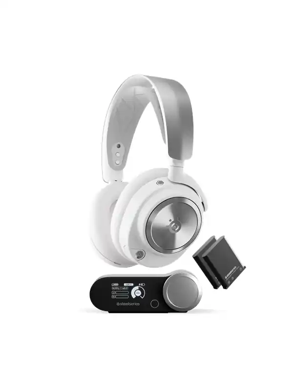 SteelSeries Arctis Nova Pro Wireless - Vit (PC/PS5) Populär