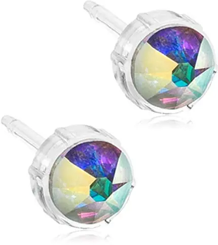 Blomdahl Medical Plastic Bezel 6 mm Rainbow Billigare