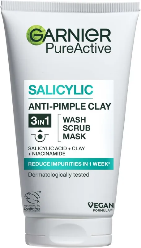 Garnier SkinActive PureActive 3 in 1 Clay 150 ml Premium