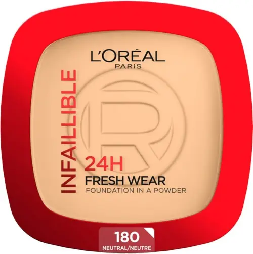Loreal Paris Infaillible 24H Fresh Wear Powder Foundation Rose Sand 18 Reapris