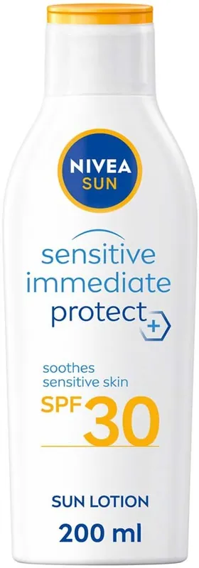 NIVEA SUN Sensitive Immediate Protect Sun Lotion SPF30 200 ml Reapris