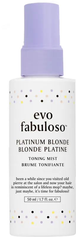 Snabb leverans Evo Platinum Blonde Toning Mist 50 ml
