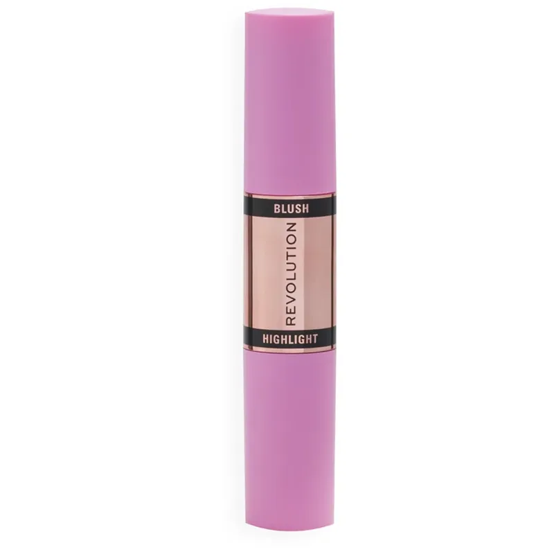 Köp online Makeup Revolution Blush & Highlight Stick Champagne Shine