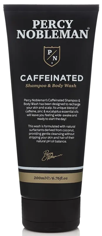 Säker betalning Percy Nobleman Caffeinated Shampoo & Body Wash 200 ml