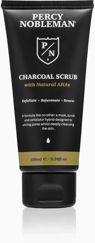 Percy Nobleman Charcoal Scrub 100 ml Outlet
