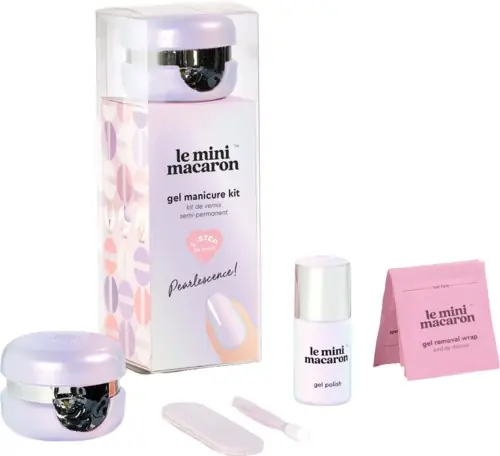 Le Mini Macaron Gel Manicure Kit Pearlescence Begränsad tid