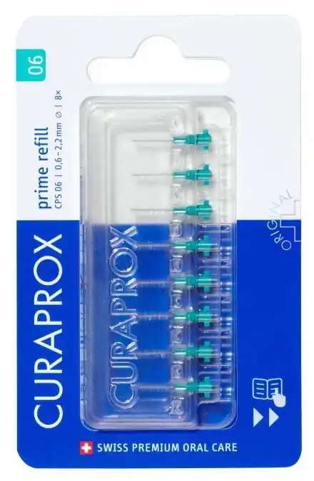 Expressleverans Curaprox Prime refill 8st 6