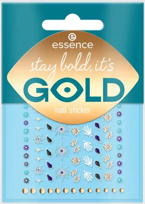 Beställ idag essence Stay Bold, It‘S Gold Nail Sticker