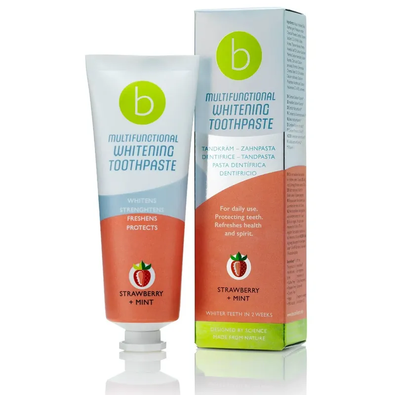 Beconfident Beconfident Toothpaste Strawberry + Mint 75 ml Erbjudande