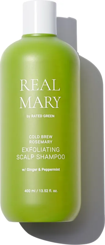 Rabatt Rated Green Real Mary Cold Brew Rosemary Exfoliating Scalp Shampoo 400