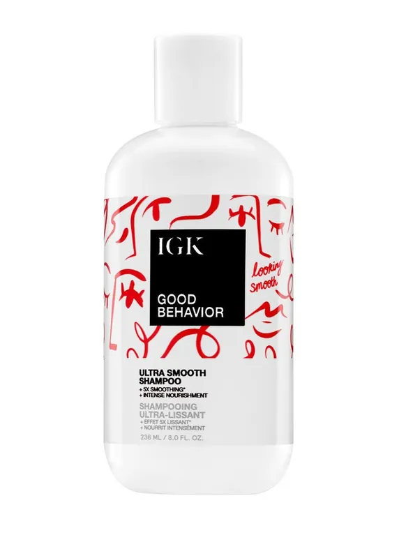 Expressleverans IGK Good Behavior Ultra Smooth Shampoo 236 ml