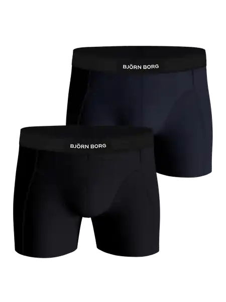 Björn Borg Premium Cotton Stretch Boxer 2-pack Multi, XS Expressleverans