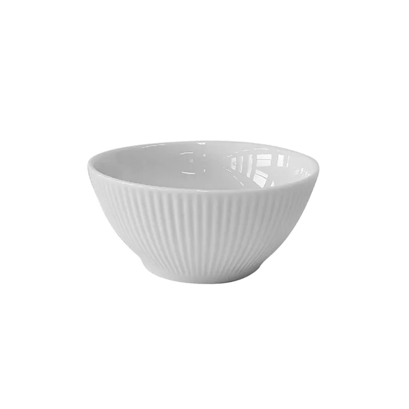 Rabatt Modern House Contour Skål vit 0,6L 6-pack
