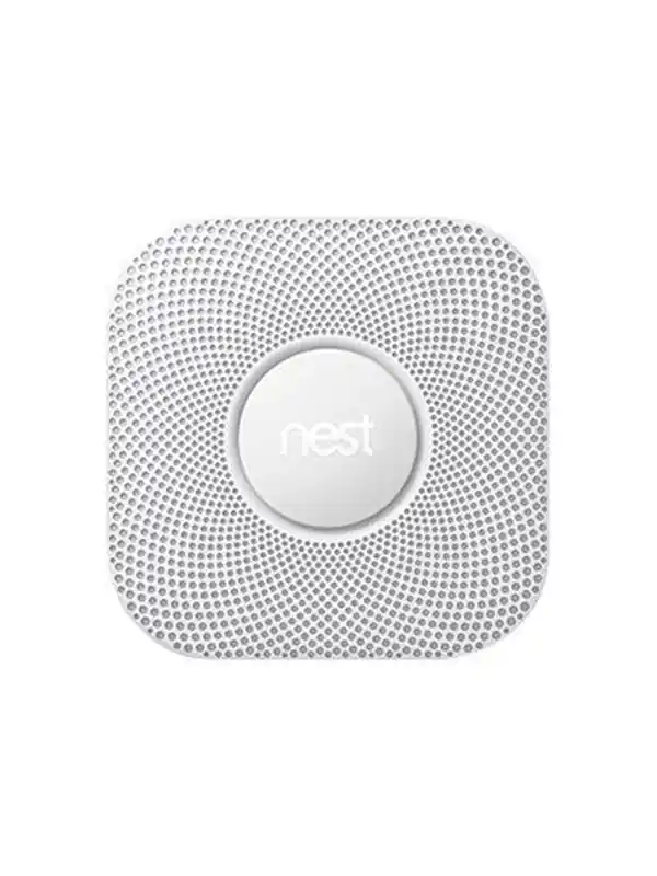 Google Nest Protect 2nd Generationen - Batteri - Vit Kampanj