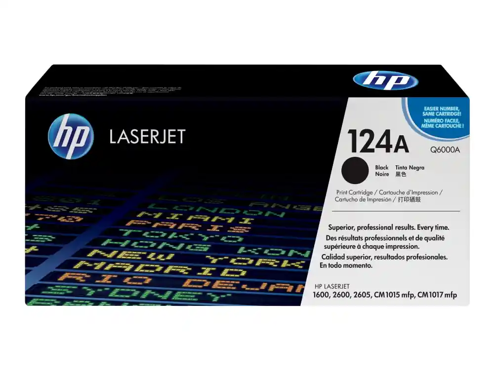 HP 124A Tonerkassett Svart Begränsat antal