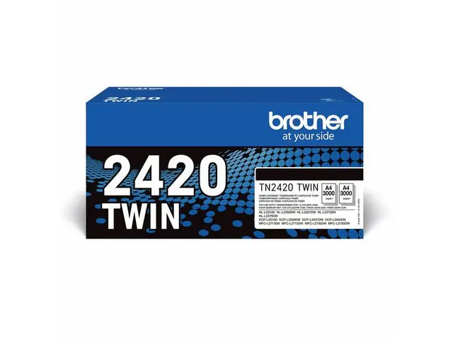 Premium Tonerkassett svart 3.000 sidor, 2-pack
