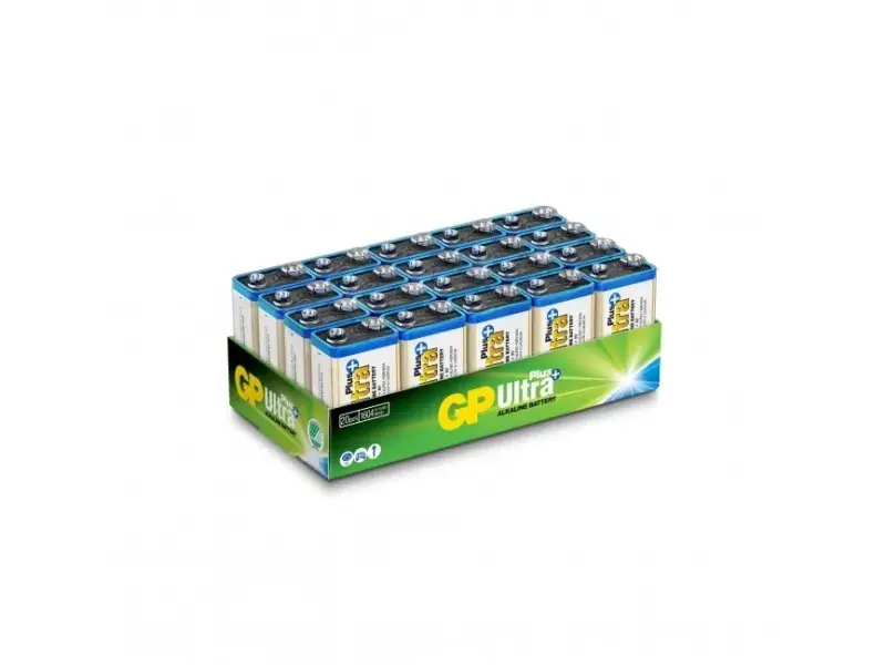 GP Ultra Plus 9V 20-pack Rabatt