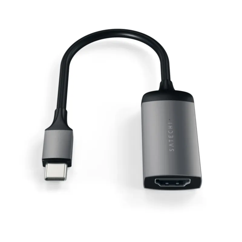 Beställ nu Satechi USB-C 4K 60 Hz HDMI-adapter, Space Gray