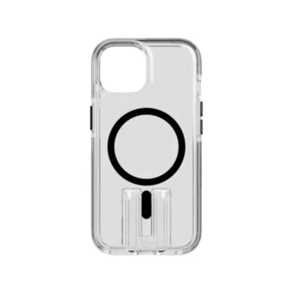 Mobilskal Evo Crystal Kick MagSafe iPhone 15 Transparent Kundfavorit