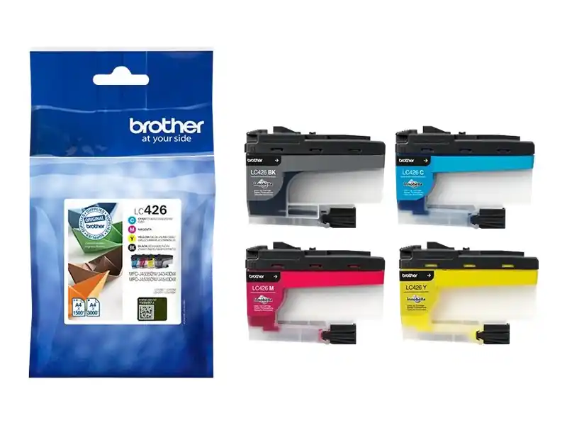 Säker betalning Brother LC426 Bläckpatron Multipack BK/C/M/Y