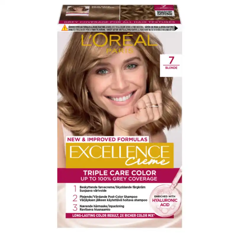 L‘Oréal Paris Excellence Crème 7 Blonde Sista chansen