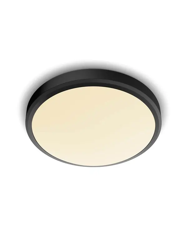 17W Bad.Plaf Doris Svart 310mm (Svart) Reapris