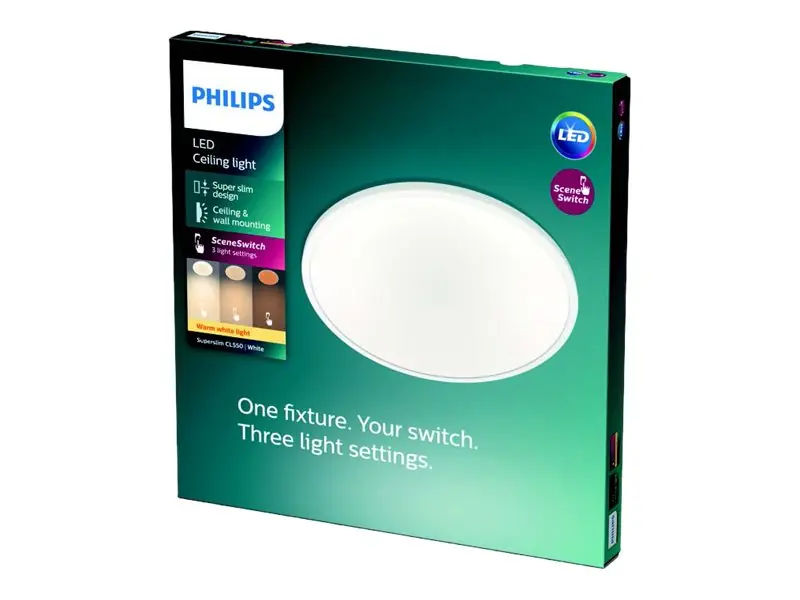 18W Plafond Superslim (Vit) Expressleverans
