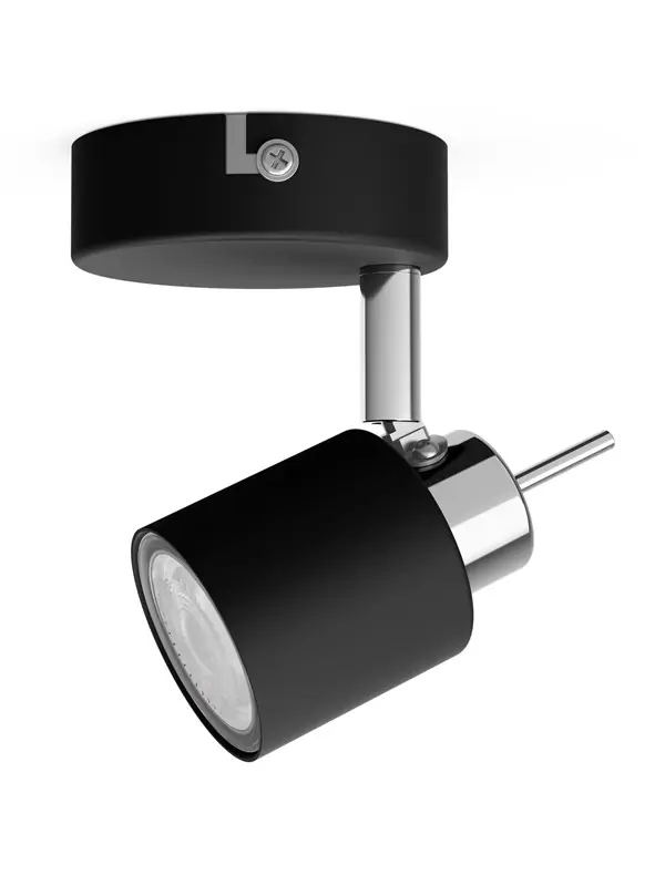 Meranti Single Spot 1X35W 230V (Svart) Rabatter