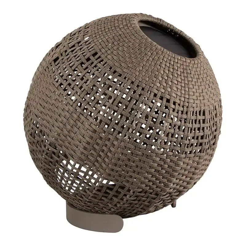 Rea Cane-Line, Illusion lampa rund Taupe, Soft Rope