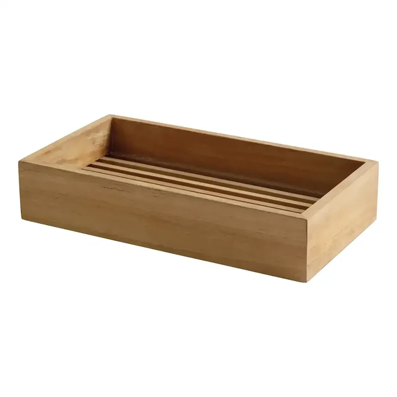 Cinas, Bath Bricka Teak I lager