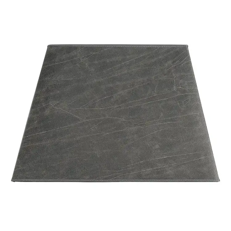 Artwood, Lampskärm Square Leather Grey Snabb frakt