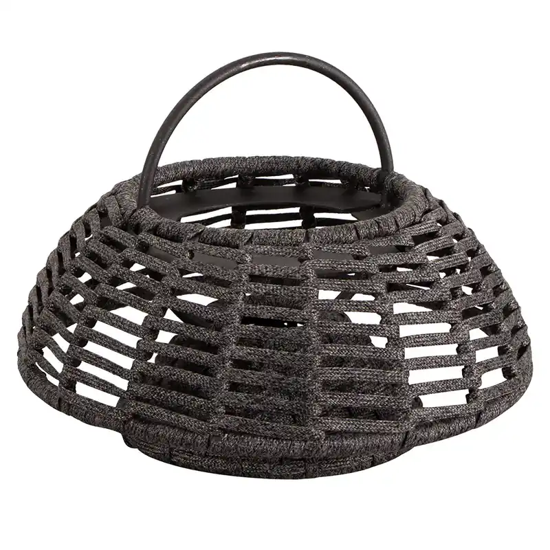 Kundfavorit Cane-Line, Illusion lampa t/upphängning Graphite, Soft Rope