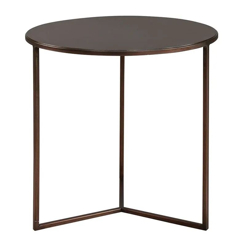 Billig Artwood, Soffbord Cedes Brons Ø40 Cm