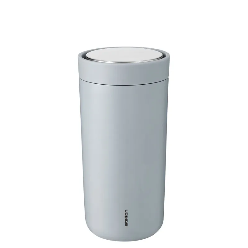 Stelton - To Go Click Vacuum Insulated Cup 0.4 L - Termomugg - Soft Cloud - W8 x H17 x L8 cm / 0.4 L Rea