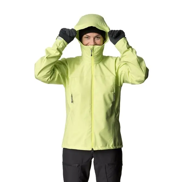 Bästa pris Houdini Pace Softshell Jacket Women Post It Yellow
