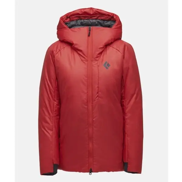 Black Diamond W Belay Parka Coral Red Reapris