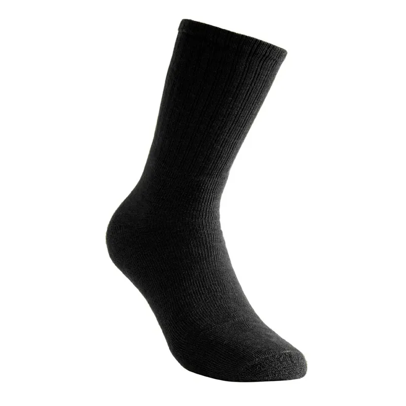 Woolpower Socks Classic 200 Black Rabatter
