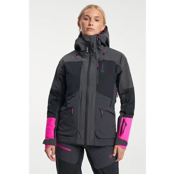 Tenson Ski Touring Shell Jacket Women Antracithe Nedsatt pris
