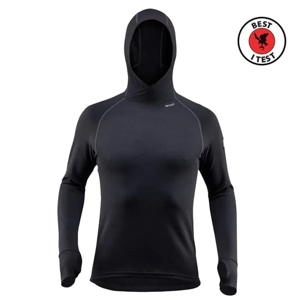 Devold Expedition Man Hoodie Black Säker betalning
