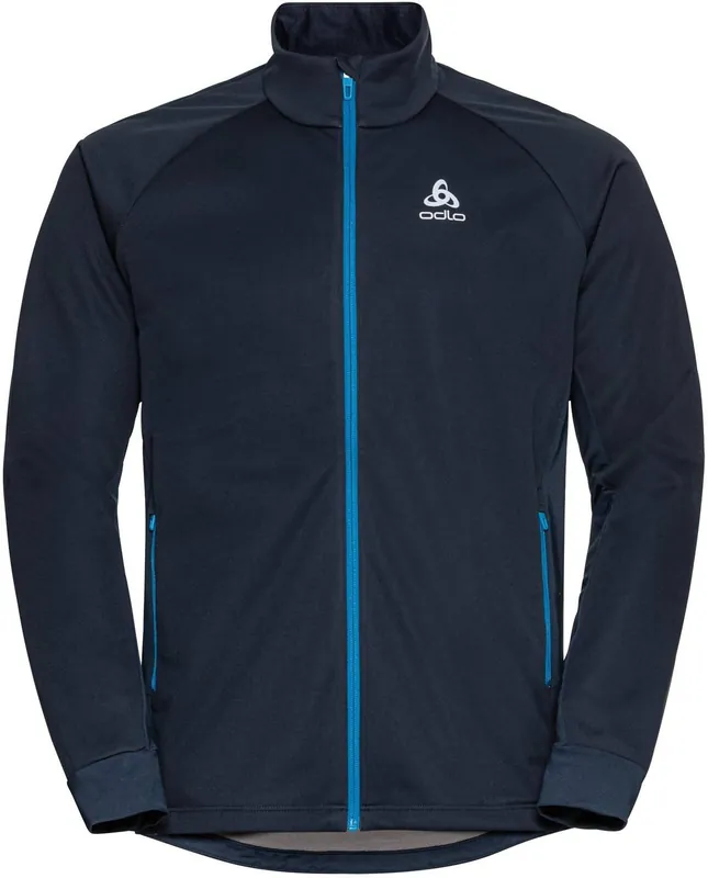 Odlo Brensholmen Jacket Men Dark Sapphire/Indigo Bunting Rabatt