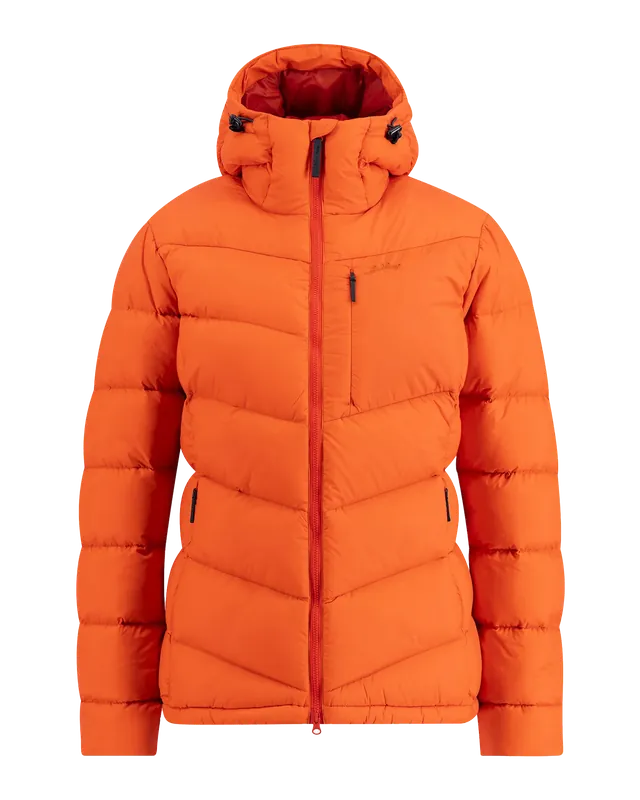 Lundhags Fulu Down Hooded Jacket W Lively Red Rabatter