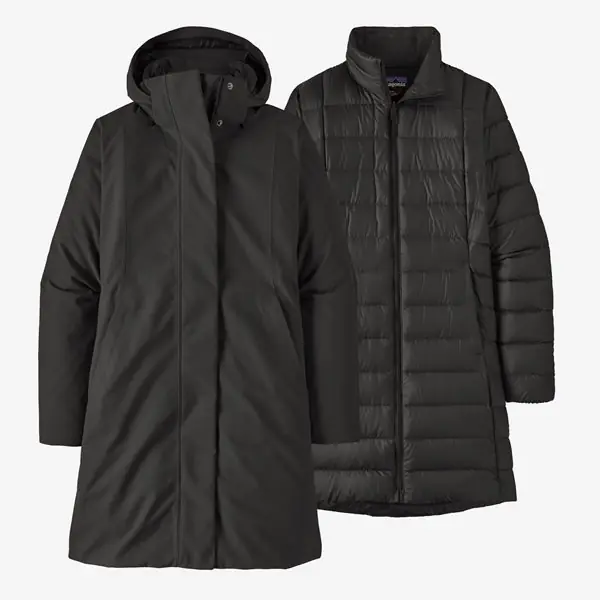 Patagonia Tres 3-in-1 Parka Women Black Sänkt pris