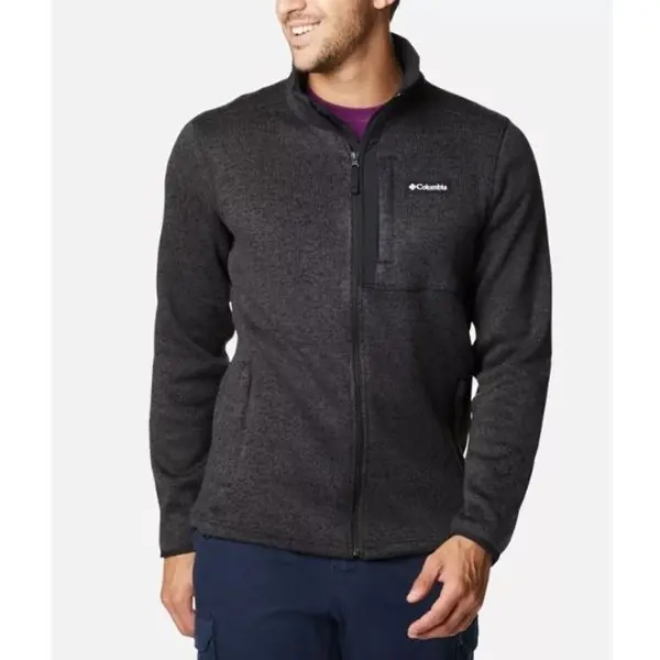Columbia Sweater Weather Full Zip Black Heather Rabatt